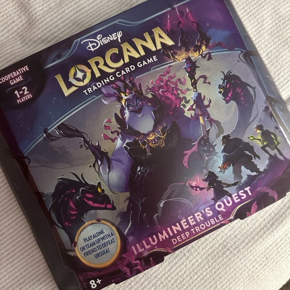 Disney Lorcana TCG Ursula’s Return Illumineer’s Quest Deep Trouble